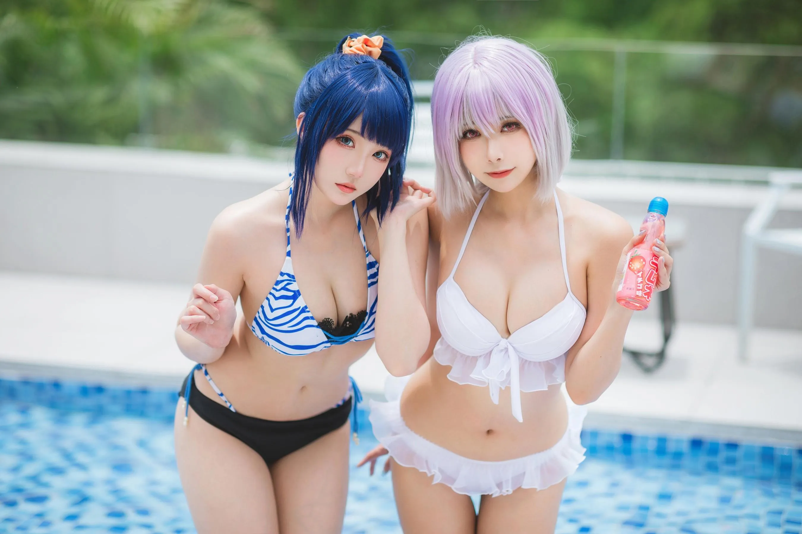 Momoko葵葵 – NO.35 瓜希酱 SSSS.GRIDMAN 宝多六花新条茜 泳装 [55P]插图